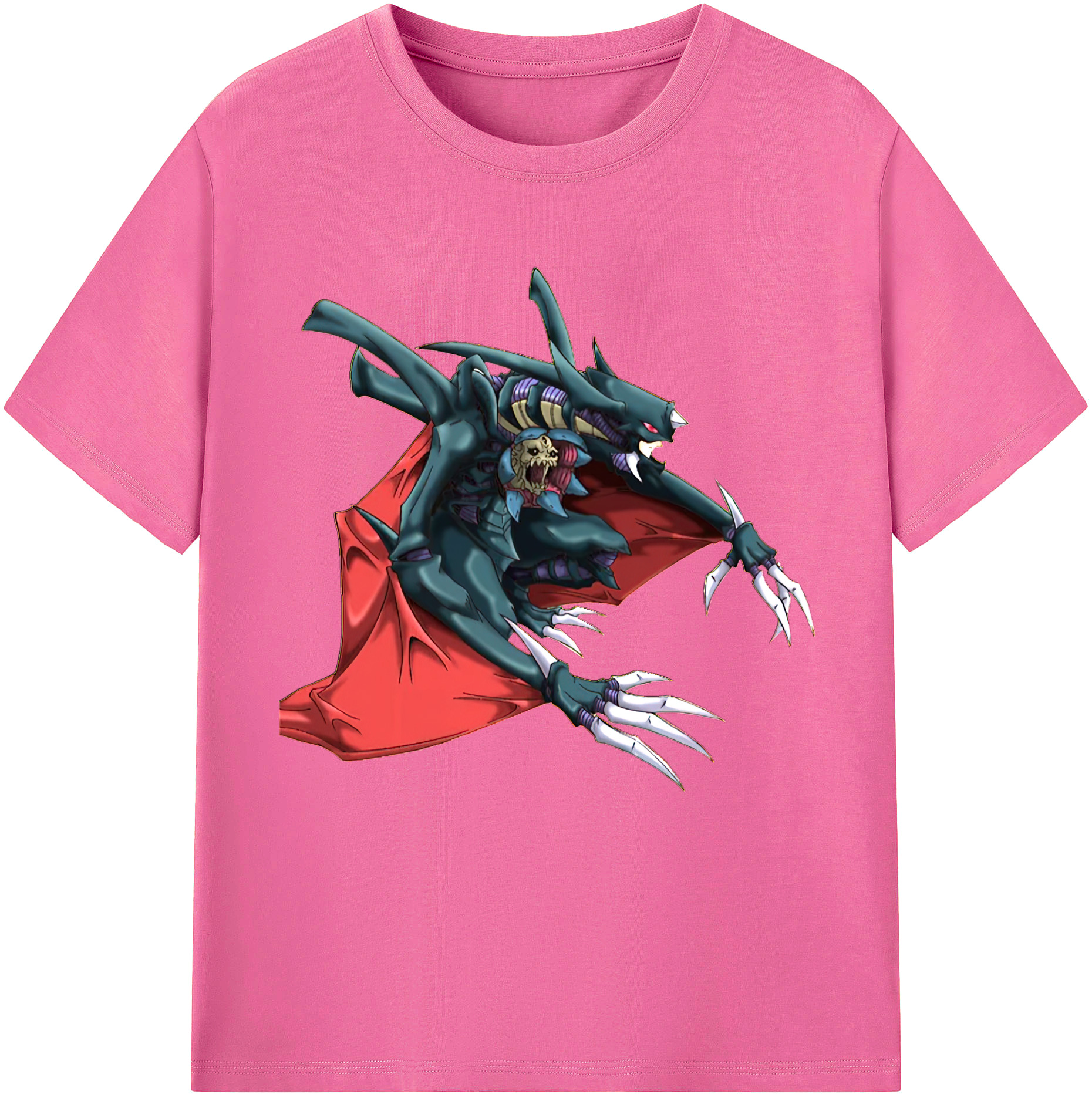 （画像用） 遊☆戯☆王 Yu-Gi-Oh! レディースカジュアルプリントTシャツ（綿100％）